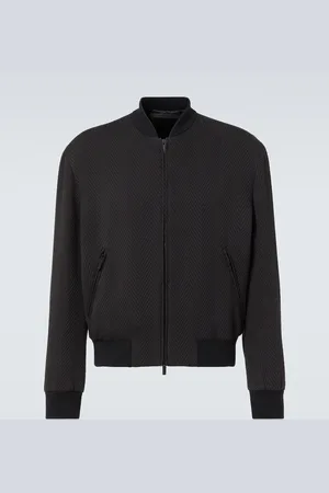 Giorgio Armani Blouson aus einem Seidengemisch