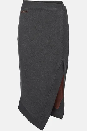 The Attico Midirock aus Baumwoll-Jersey