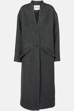 Marant Etoile Mantel Eris aus einem Wollgemisch
