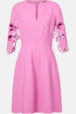 Oscar de la Renta Minikleid aus einem Wollgemisch