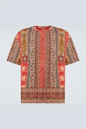 Etro Bedrucktes T-Shirt Soho aus Baumwolle