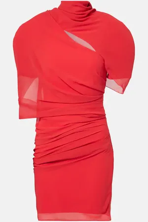 Jacquemus Minikleid Castagna aus Chiffon