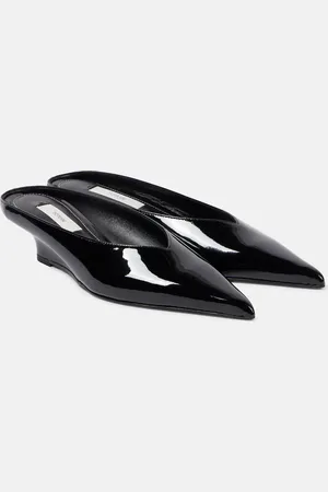 Totême Wedge-Mules Sharp aus Lackleder