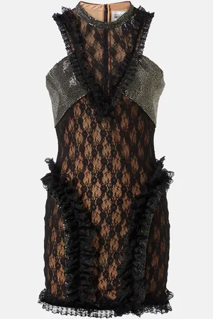 Self-Portrait X Chistopher Kane Minikleid aus Spitze