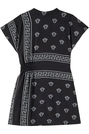 VERSACE Bedrucktes Kleid Medusa Bandana