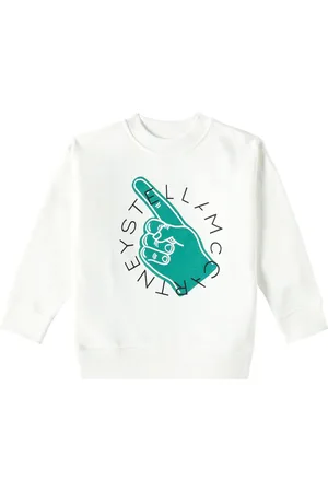 Stella McCartney Bedrucktes Sweatshirt aus Baumwoll-Jersey