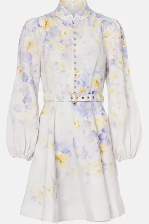 ZIMMERMANN Minikleid aus Leinen