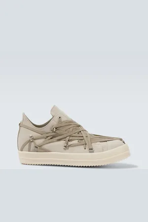 Rick Owens Sneakers Megalace aus Veloursleder