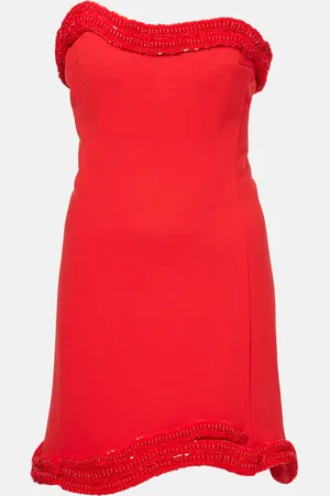 Simkhai Verziertes Minikleid Saskia aus Crêpe