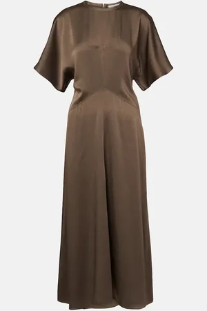Isabel Marant Midikleid Keany aus Satin