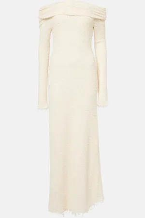 Isabel Marant Maxikleid Ormany aus Bouclé