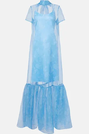Staud Maxikleid Calluna aus Organza