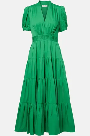 Diane von Furstenberg Maxikleid Darby aus einem Baumwollgemisch