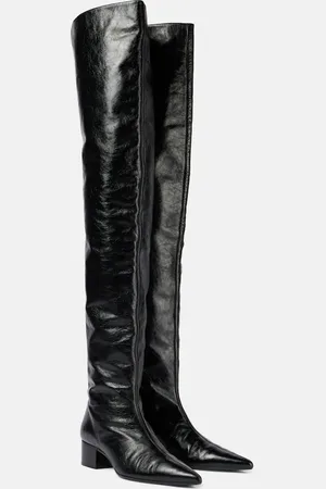 Khaite Overknee-Stiefel Andee aus Leder