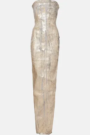 Rick Owens Beschichtete Robe aus Denim
