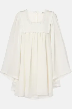 Chloé Chloé Minikleid aus Seiden-Crêpe
