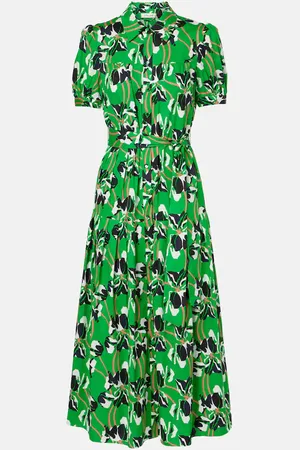 Diane von Furstenberg Bedrucktes Maxikleid Jonah aus Baumwolle