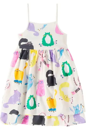Stella McCartney Bedrucktes Kleid aus Baumwolle