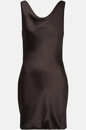 Norma Kamali Minikleid Maria aus Satin