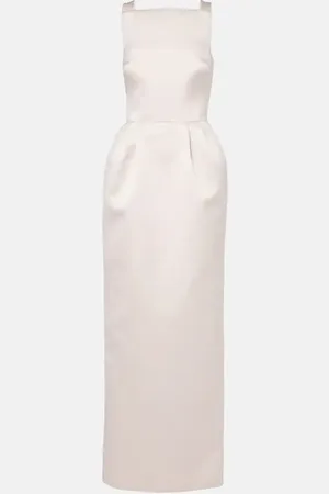 Safiyaa Verzierte Robe Trecchi aus Satin