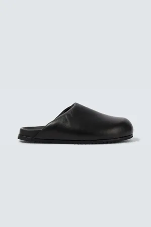 Rick Owens Slippers Granola aus Leder