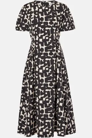 Max Mara Midikleid Callas aus Baumwollpopeline