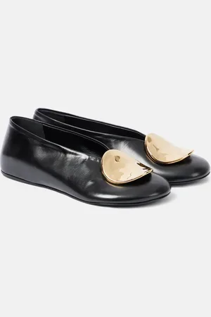 Jil Sander Ballerinas aus Leder