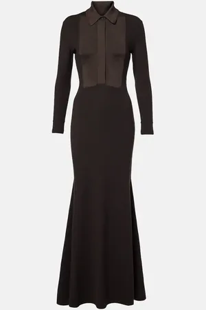 Tom Ford Maxikleid aus einem Wollgemisch