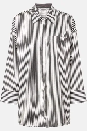 Max Mara Bluse Fano aus Baumwoll-Twill