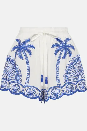 Farm Rio Shorts Palm Trees aus Baumwolle
