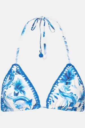 Farm Rio Bedrucktes Bikini-Oberteil