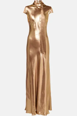 GALVAN Robe Solar Gaze aus Satin