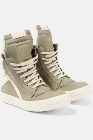 Rick Owens High-Top Sneakers Geobasket aus Leder