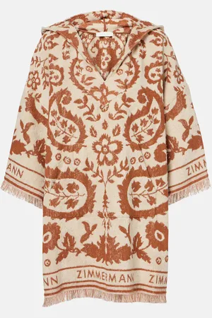 ZIMMERMANN Minikleid Wylie aus Baumwollfrottee