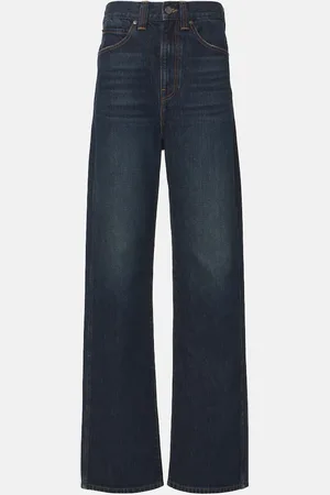 Khaite High-Rise Wide-Leg Jeans Bonnie