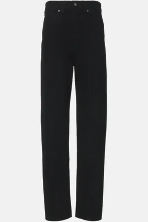 Khaite High-Rise Tapered Jeans Corben