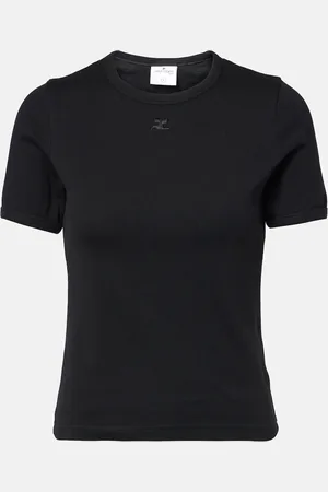 Courrèges Courrèges T-Shirt Heritage aus Baumwoll-Jersey