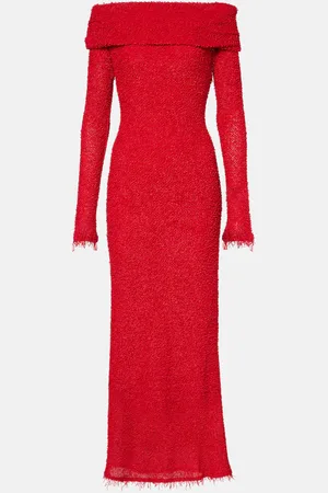 Isabel Marant Maxikleid Ormany aus Bouclé