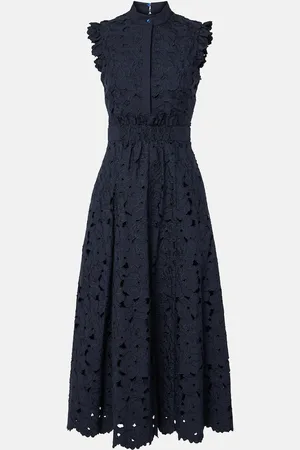 Erdem Midikleid aus Spitze