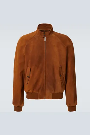 Prada Bomberjacke aus Veloursleder