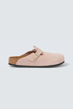 Birkenstock Slippers Boston Leve aus Veloursleder