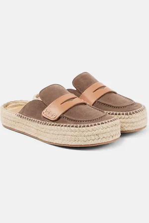 J.W.Anderson Espadrille-Loafers aus Veloursleder