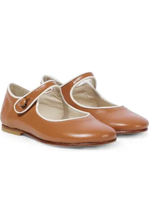 BONPOINT Mary-Jane-Ballerinas Ella aus Leder