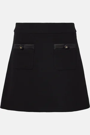 Dolce & Gabbana Minirock aus Wolle und Seide
