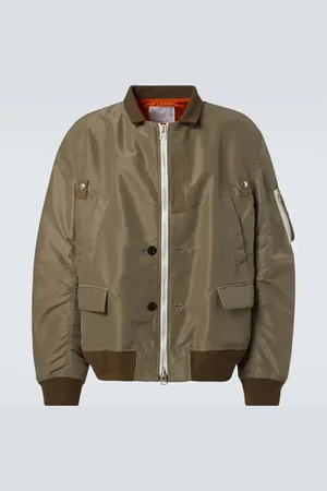 SACAI Bomberjacke aus Baumwoll-Twill