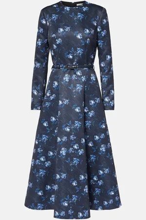 EMILIA WICKSTEAD Bedrucktes Cocktailkleid Capucine aus Taft