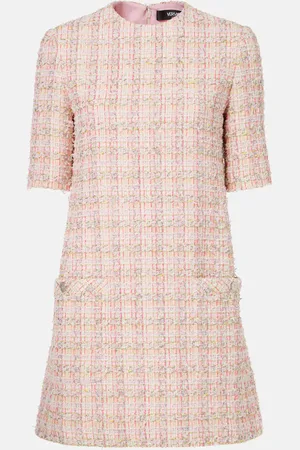 VERSACE Minikleid aus Tweed