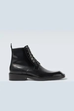 Saint Laurent Schnürstiefel Ian aus Leder