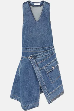 J.W.Anderson Wickelkleid aus Denim