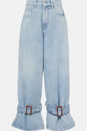 J.W.Anderson Mid-Rise Wide-Leg Jeans